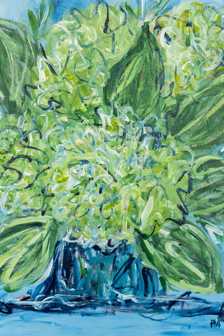 Annabelles for Winter - 24 x 30