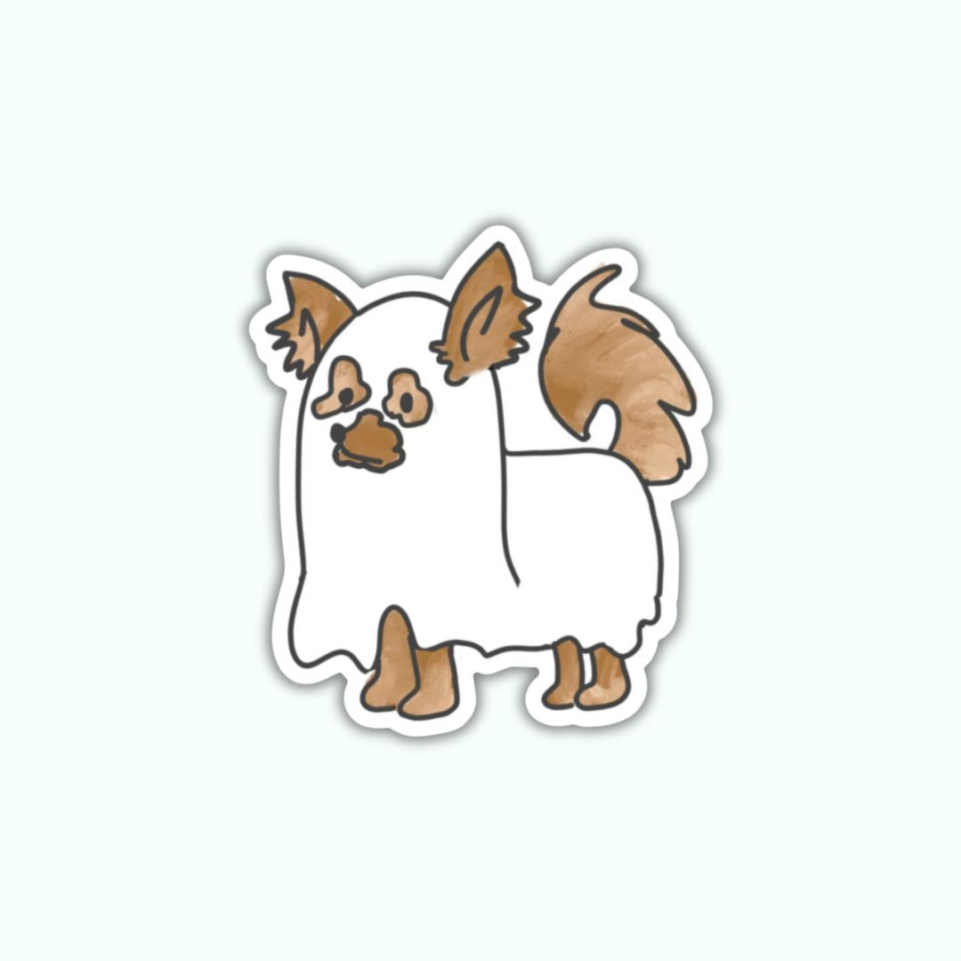 Ghost Dog Sticker