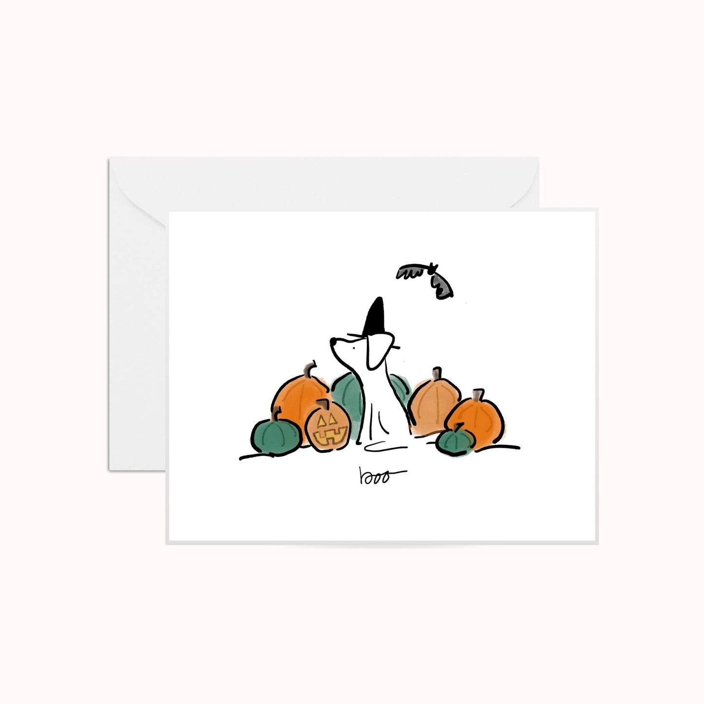 Halloween Dog Greeting Card