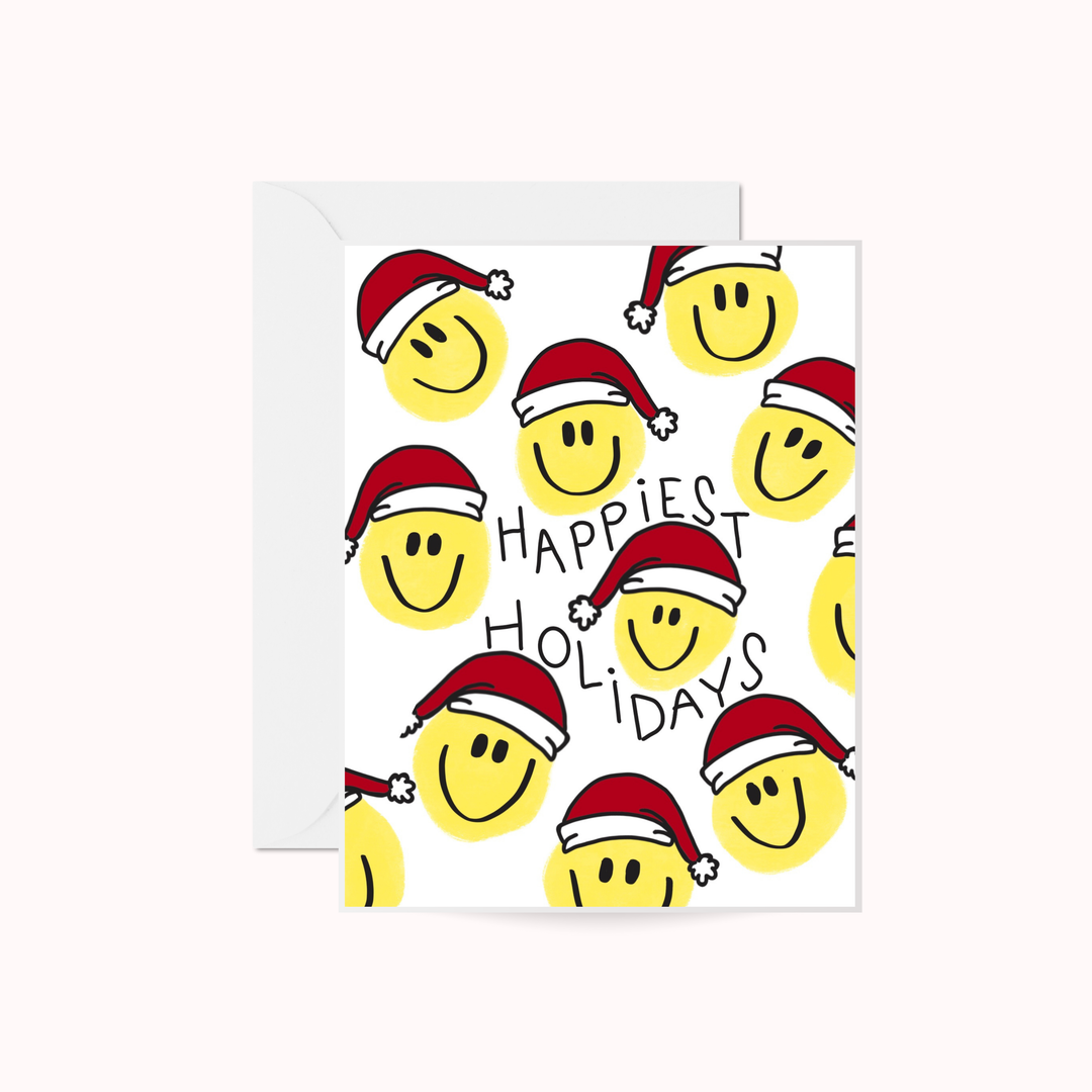 Happiest Holidays Greeting Card