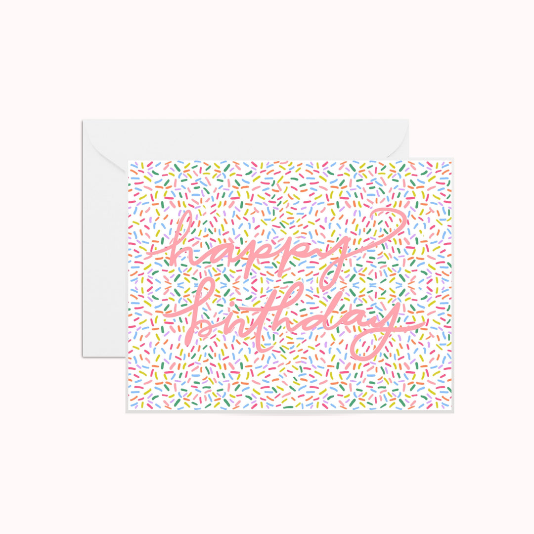 Happy Birthday Sprinkle Greeting Card
