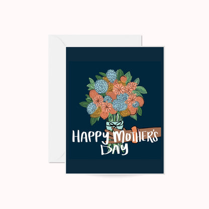 Happy Mother's Day Bouquet Greeting Card