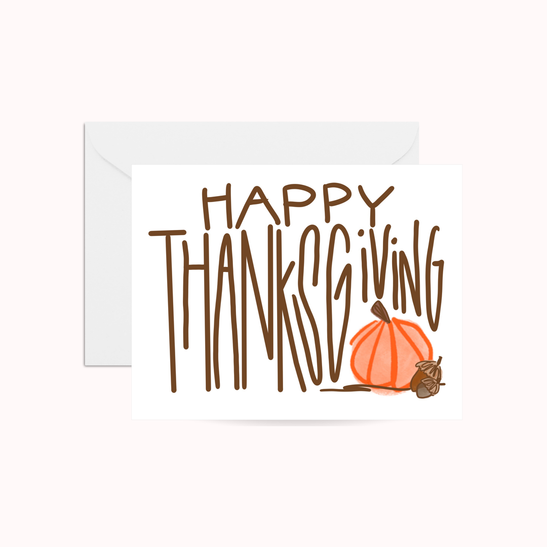 Happy Thanksgiving Greeting Card