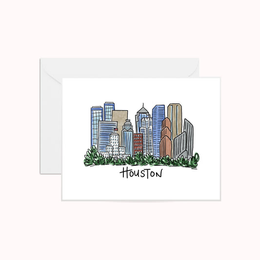 Houston Greeting Card