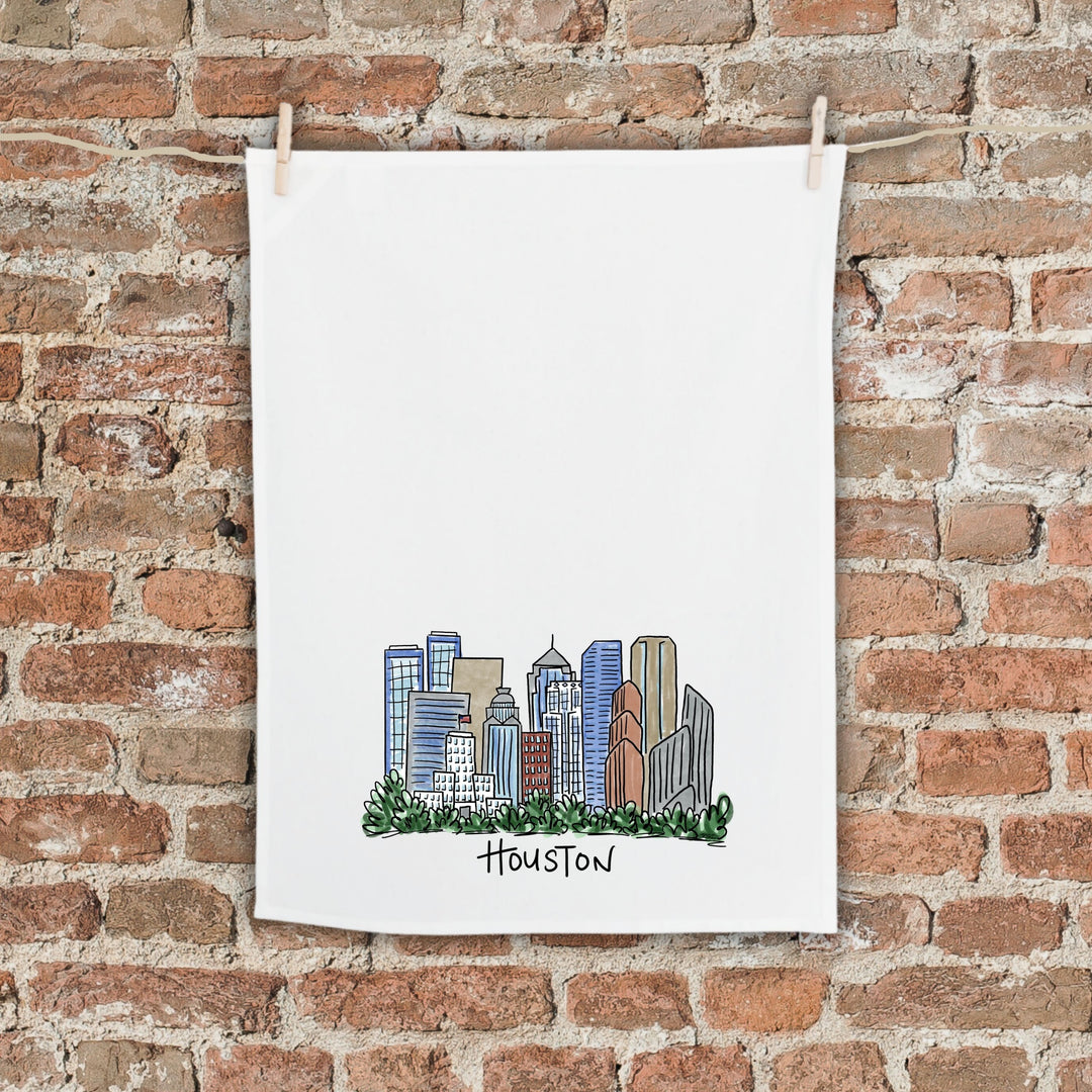 Houston Tea Towel