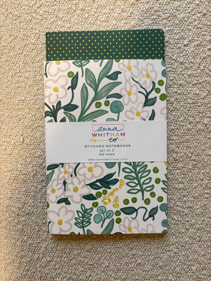 Jardin Floral Notebook Pack