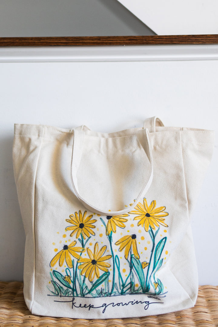 Keep Growing Tote Bag