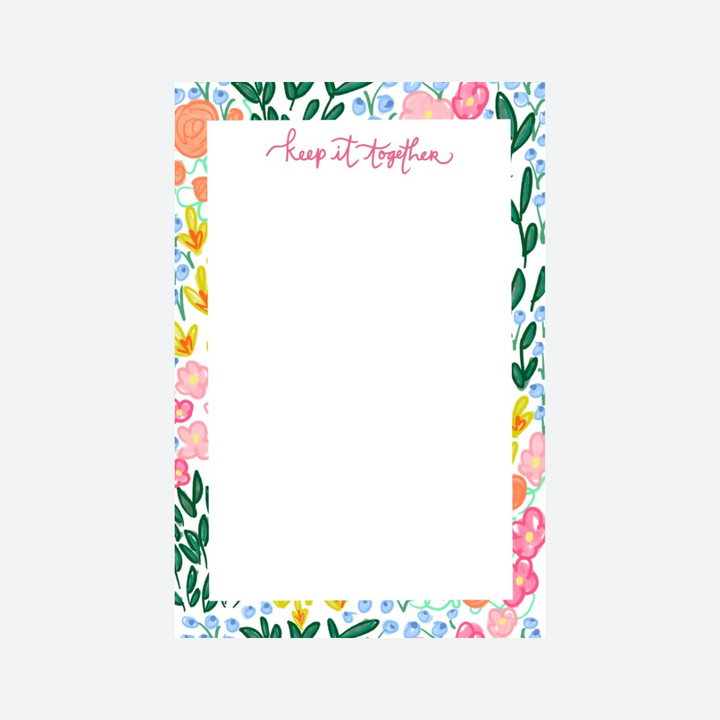 Lauren Floral Notepad