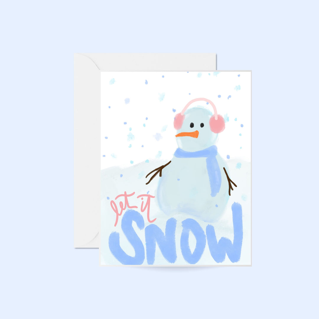 Let It Snow Notecard Set | Holiday