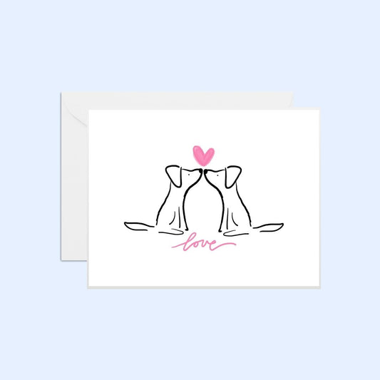 Love Dog Notecard Set