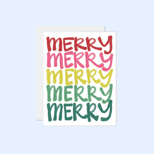 Merry Merry Merry Notecard Set