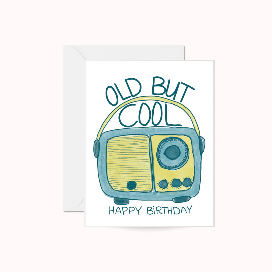 Old but Cool Birthday Greeting Card