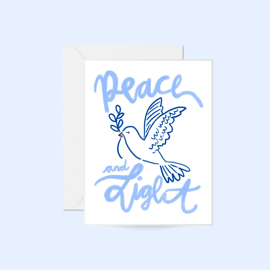 Peace and Light Notecard Set | Hanukkah | Holiday