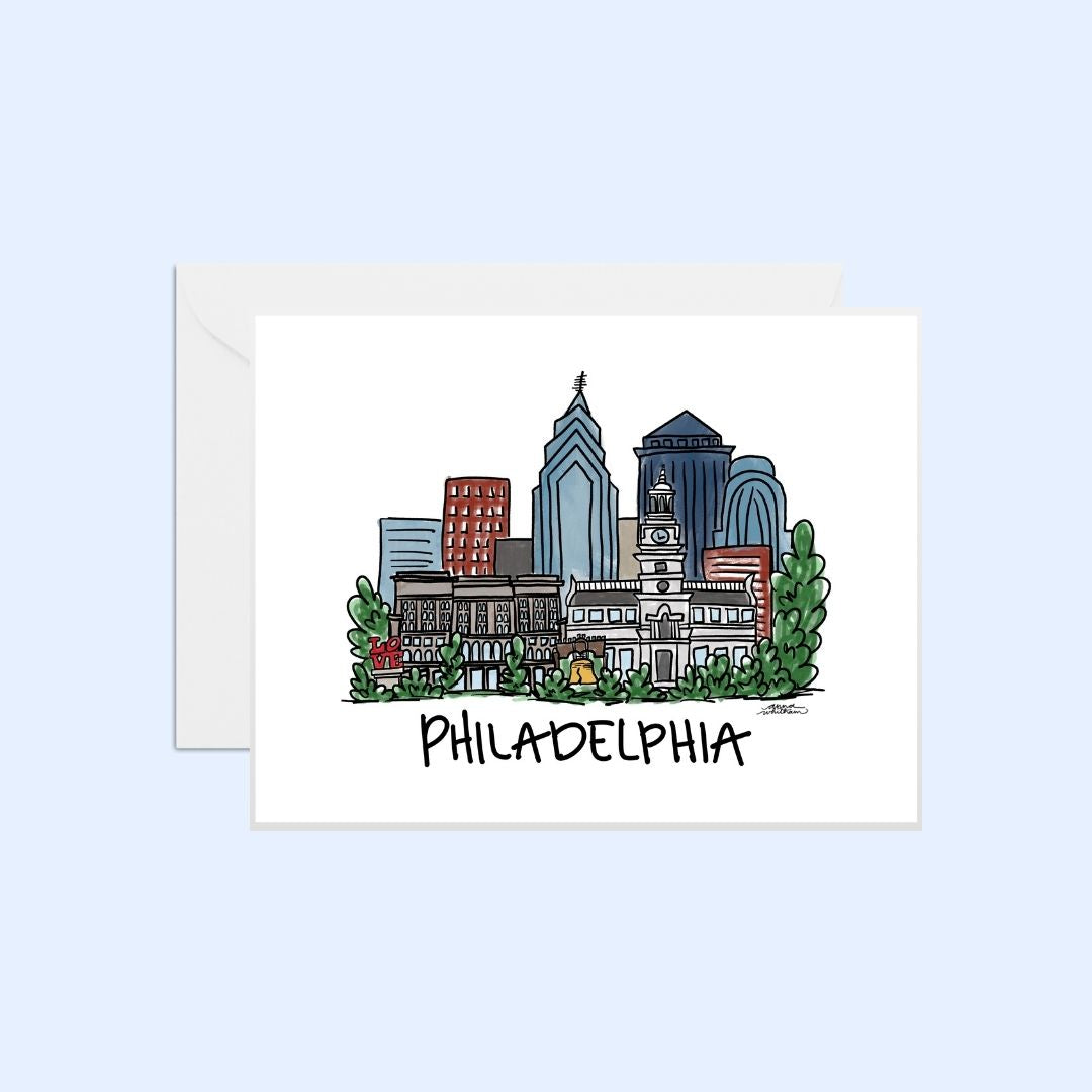 Philadelphia Notecard Set