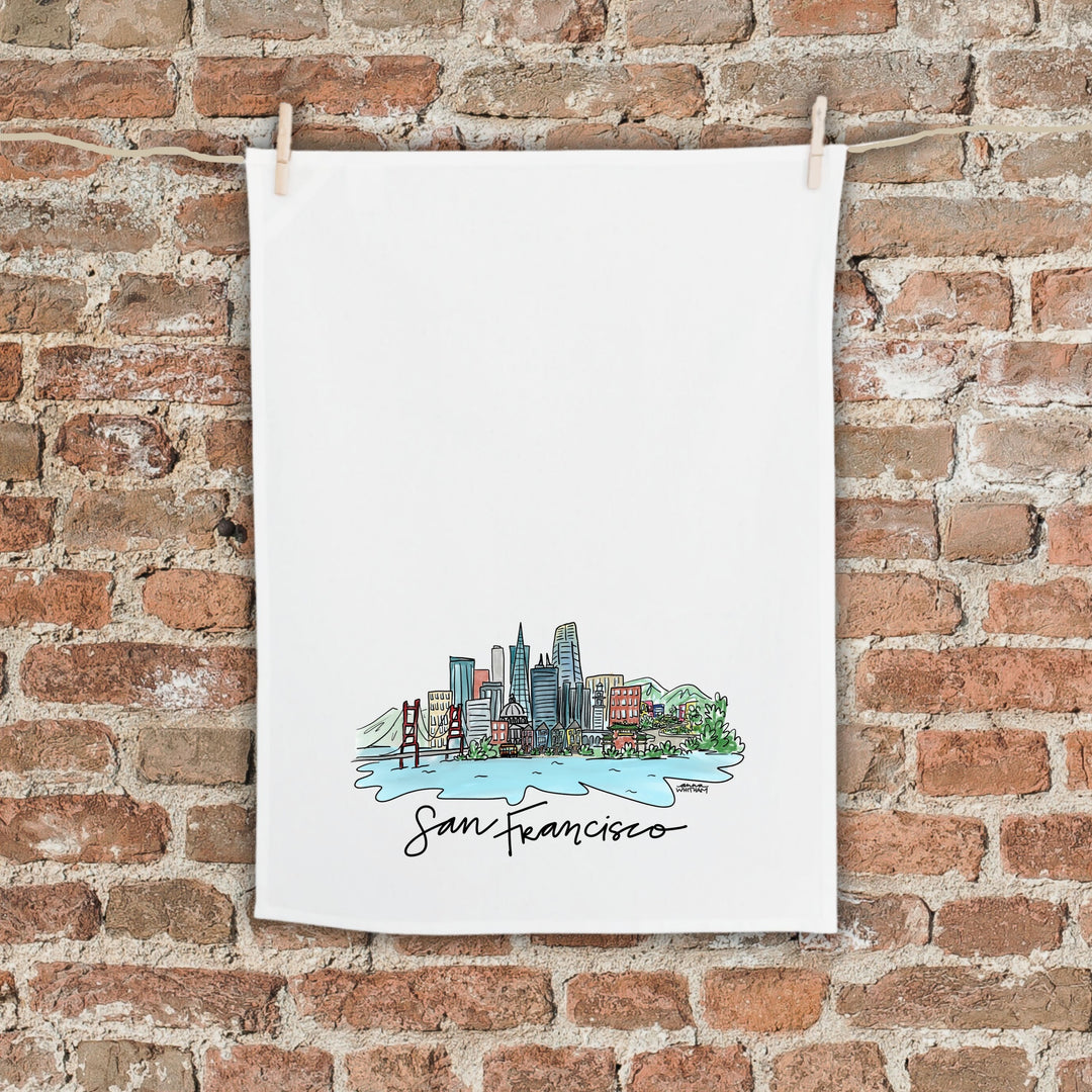 San Francisco Tea Towel
