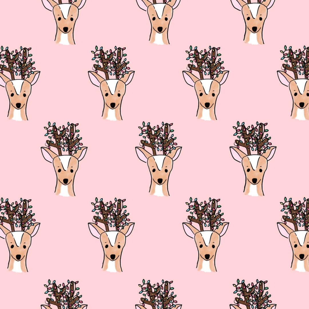 Christmas Deer Wrapping Paper