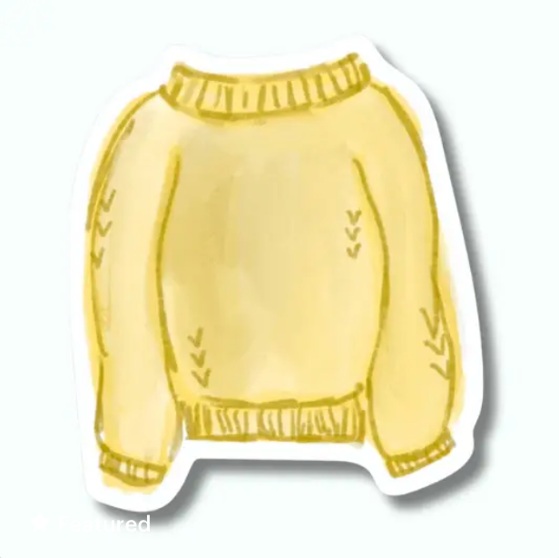 Sweater Sticker