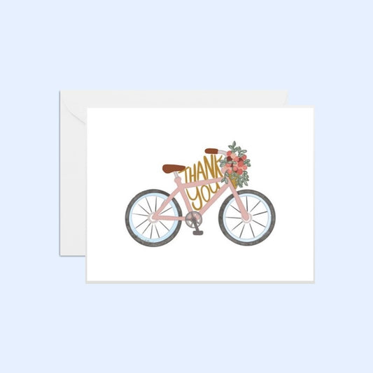 Bicycle Thank You Notecards