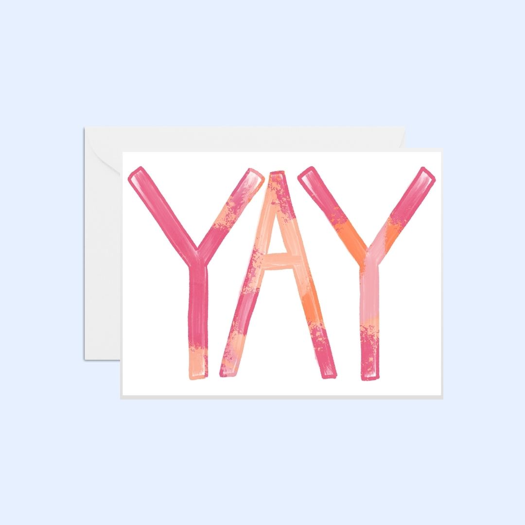 YAY Notecard Set