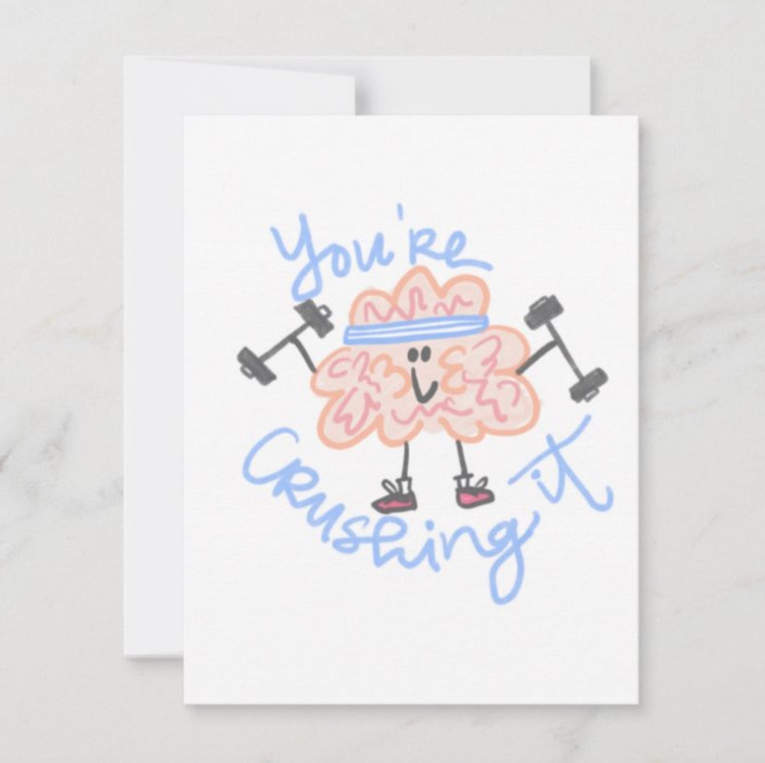 You're Crushing It Greeting Card