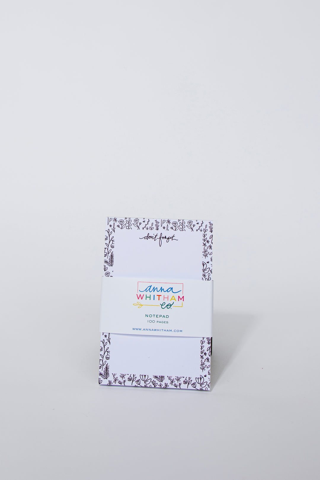 Inked Floral Notepad