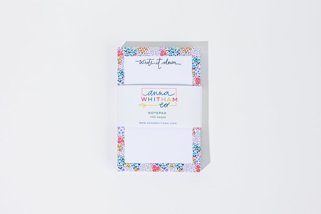 Ellender White Notepad