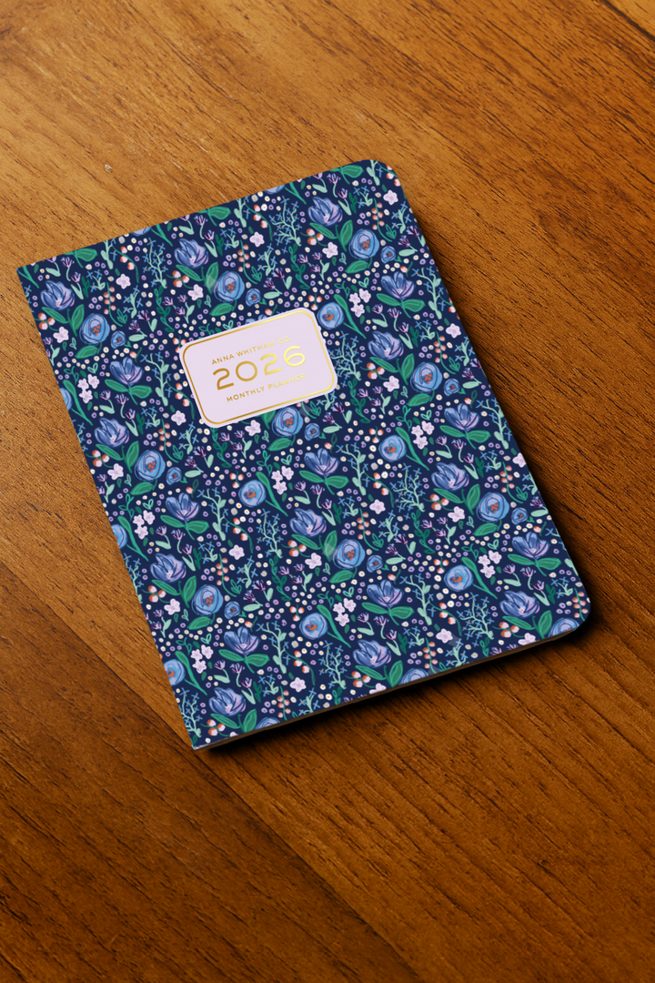 Alison Floral 2026 Monthly Planner