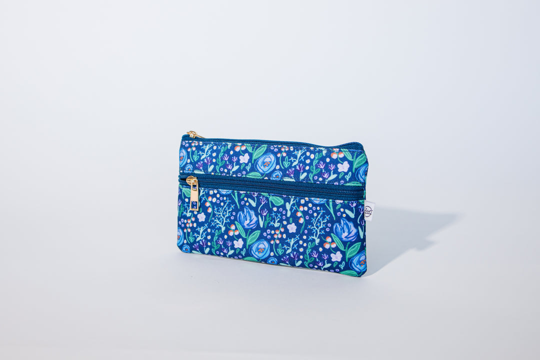 Alison Floral Pencil Pouch | Zipper Bag | Pencil Bag |