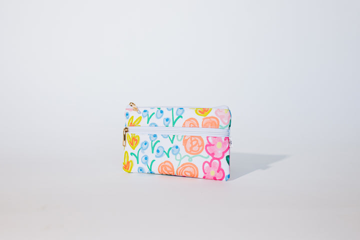 Lauren Floral Pencil Pouch | Zipper Bag | Pencil Bag |