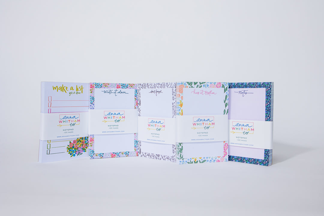 Ellender White Notepad