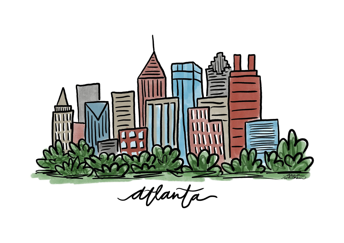 Atlanta Sticker