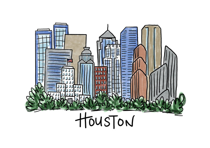 Houston Sticker