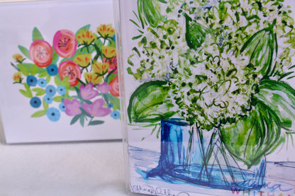 Hydrangea Bouquet Notecards