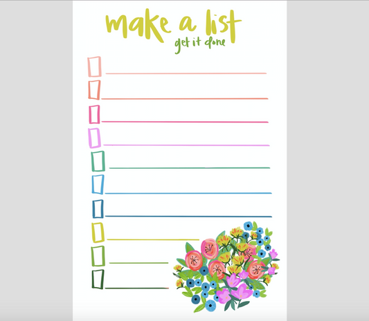 Make a List Notepad