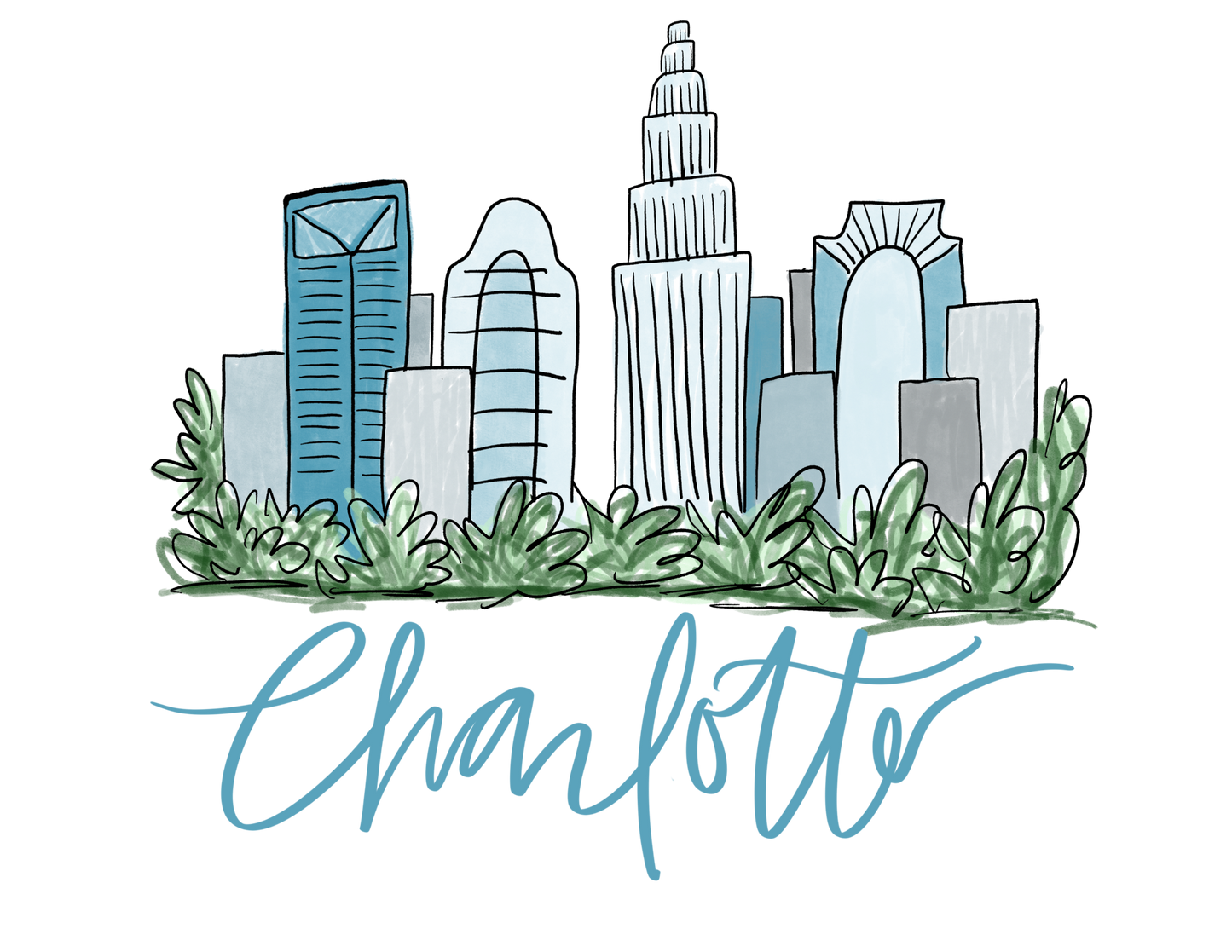 Charlotte Tea Towel
